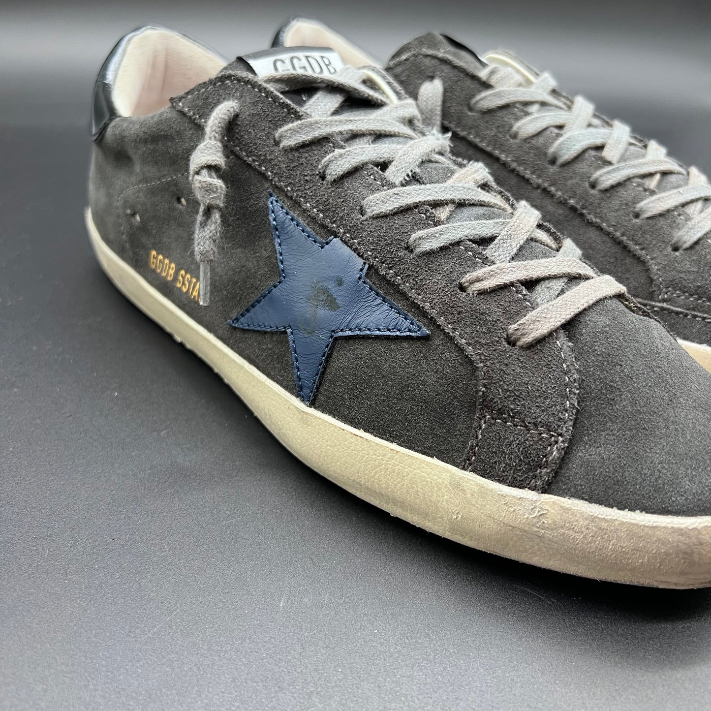 Golden Goose Superstar - Noir Bleu K18