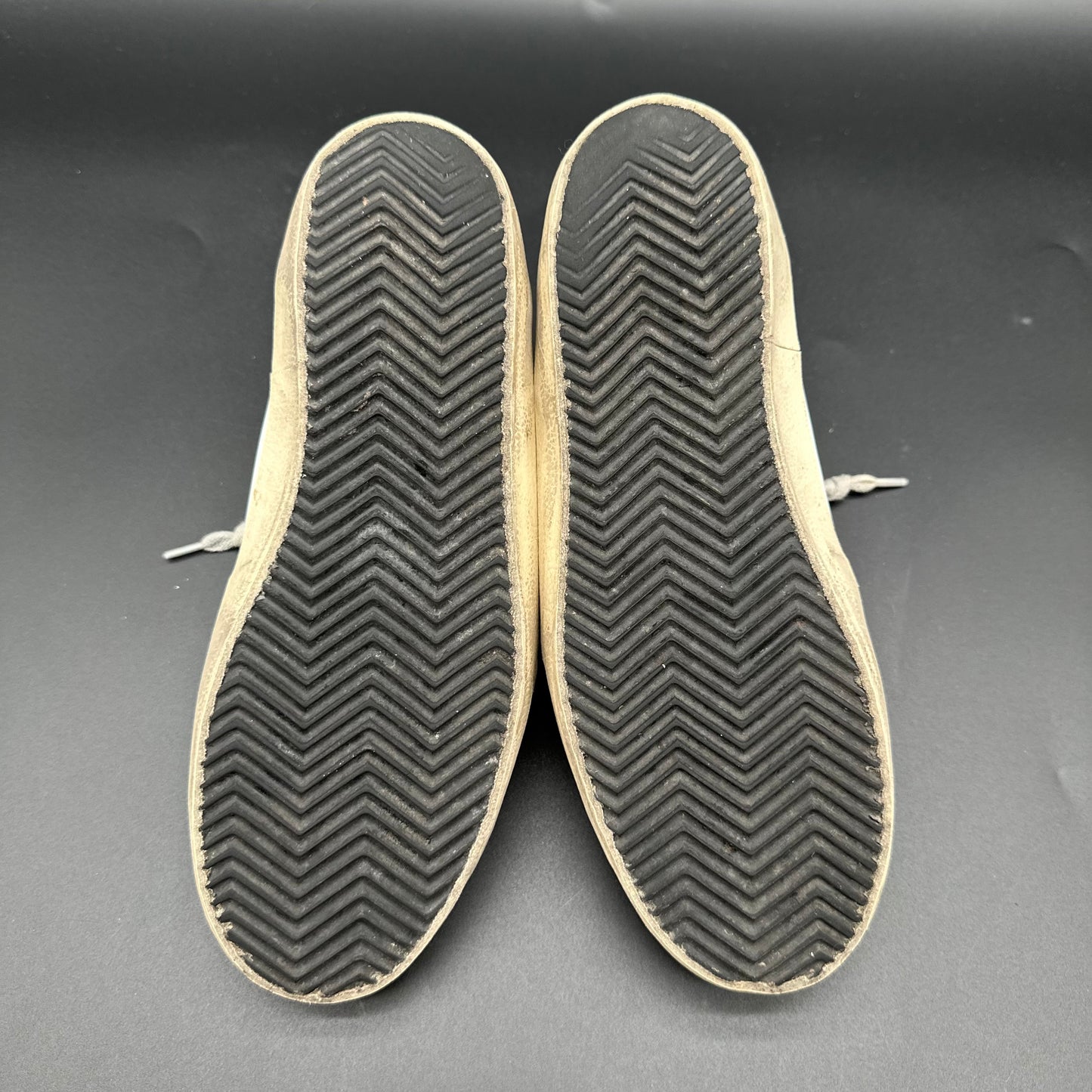 Golden Goose Superstar - Blanc Rouge Argent Paillettes C1455