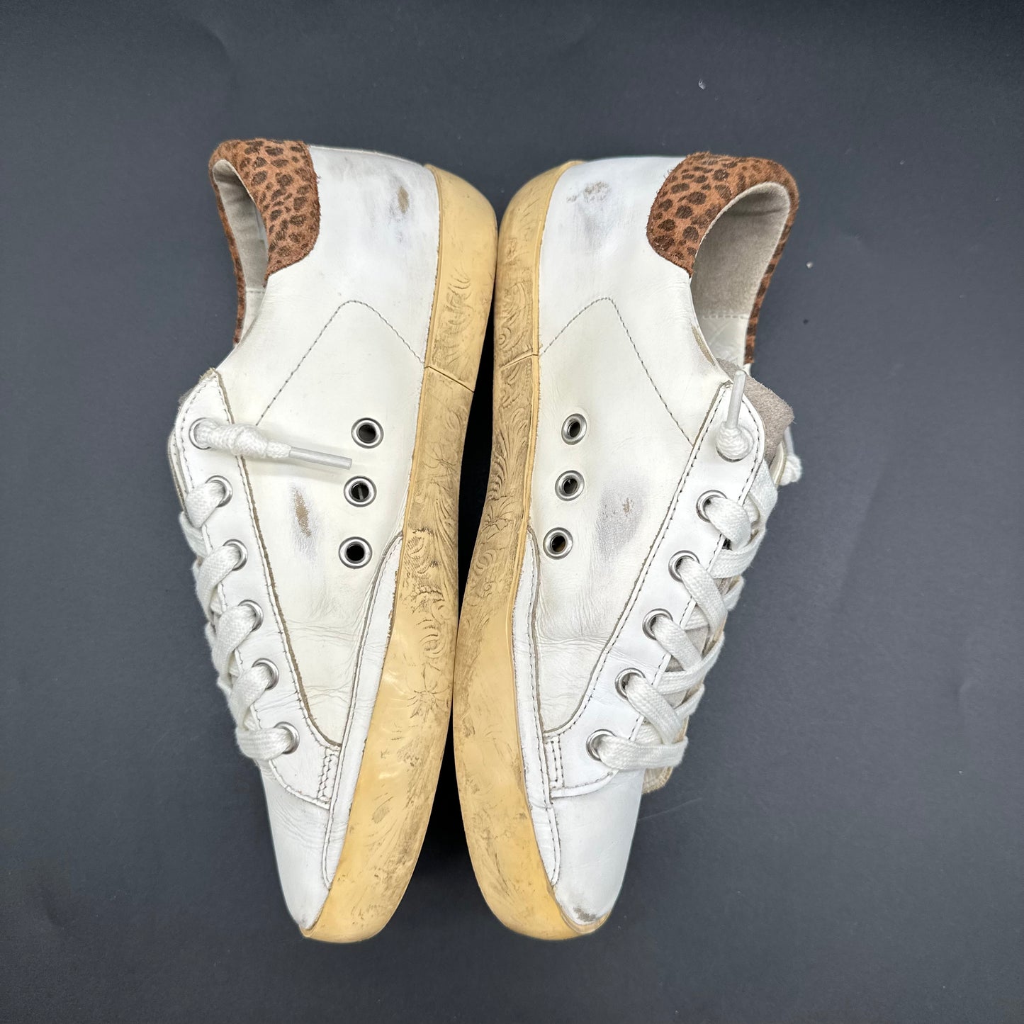 Golden Goose Superstar Archive - Blanc Léopard K45