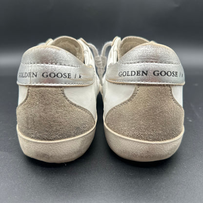 Golden Goose Superstar - Blanc Beige Argent C1139