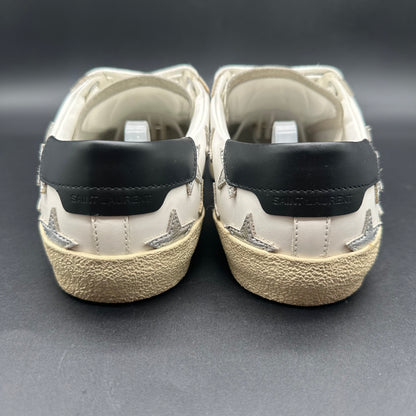 Saint Laurent Court - Blanc Noir Argent C1436