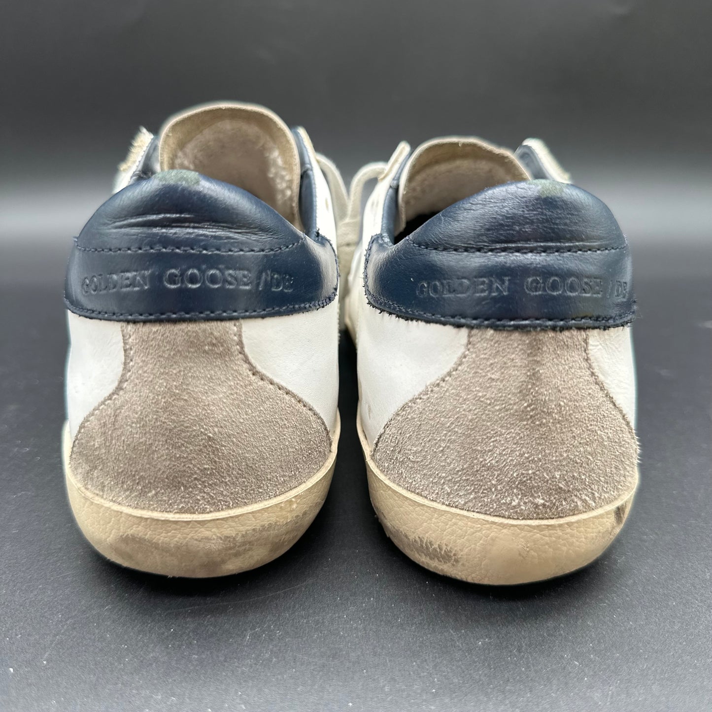 Golden Goose Superstar - Blanc Beige Bleu C1394