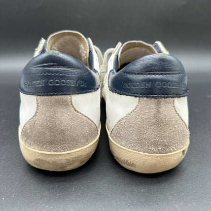 Golden Goose Superstar - Blanc Beige Bleu C1394