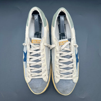 Golden Goose Superstar - Beige Vert Gris Bleu C1296