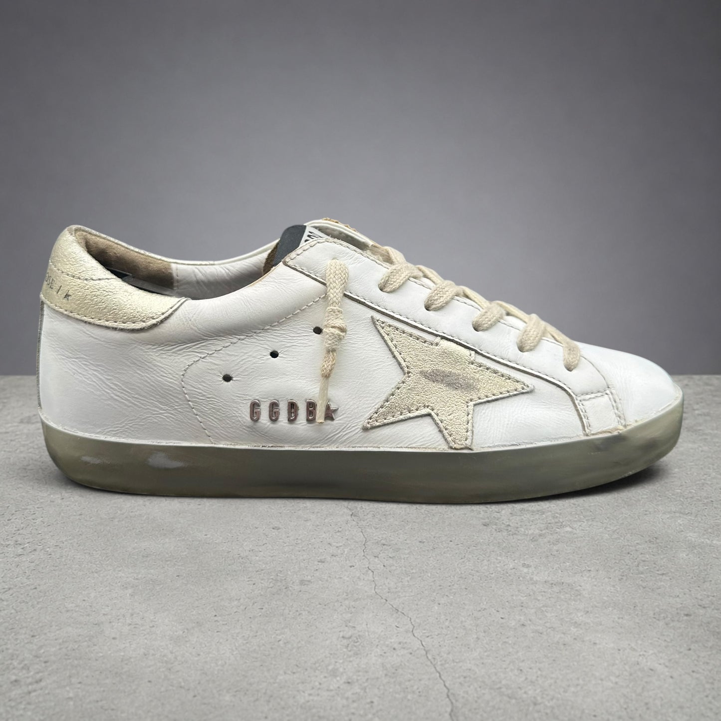 Golden Goose Superstar - Blanc Or C1215