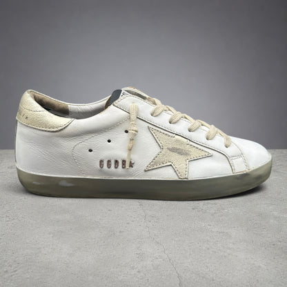 Golden Goose Superstar - Blanc Or C1215