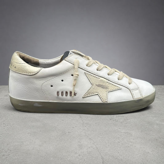 Golden Goose Superstar - Blanc Or C1215