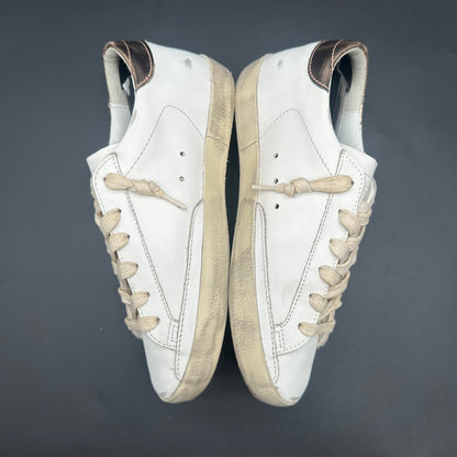 Golden Goose Superstar - Blanc Rose gold C1425