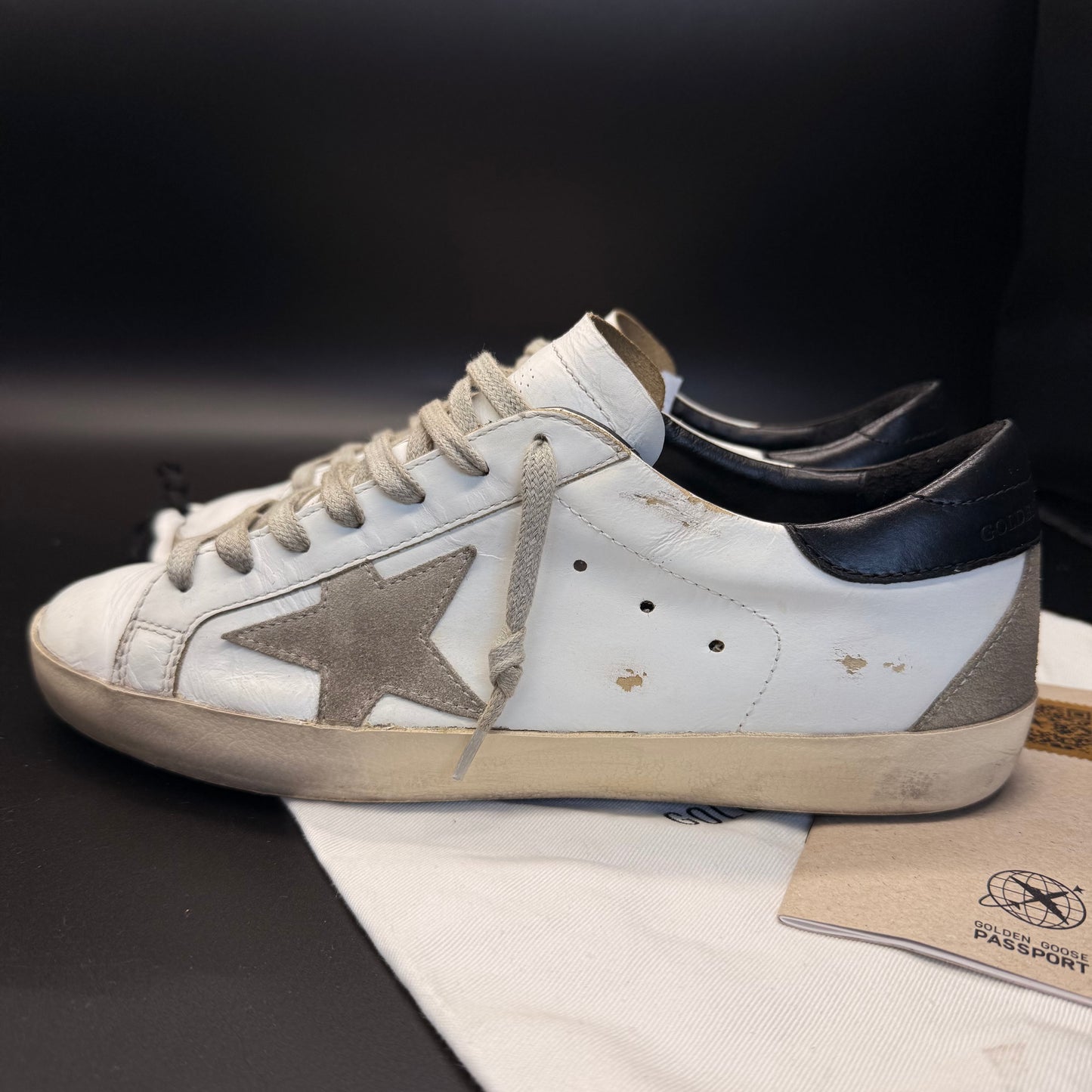 Golden Goose Superstar - Blanc/Noir ◼️