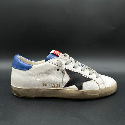 Golden Goose Superstar - Blanc Bleu Noir C1428