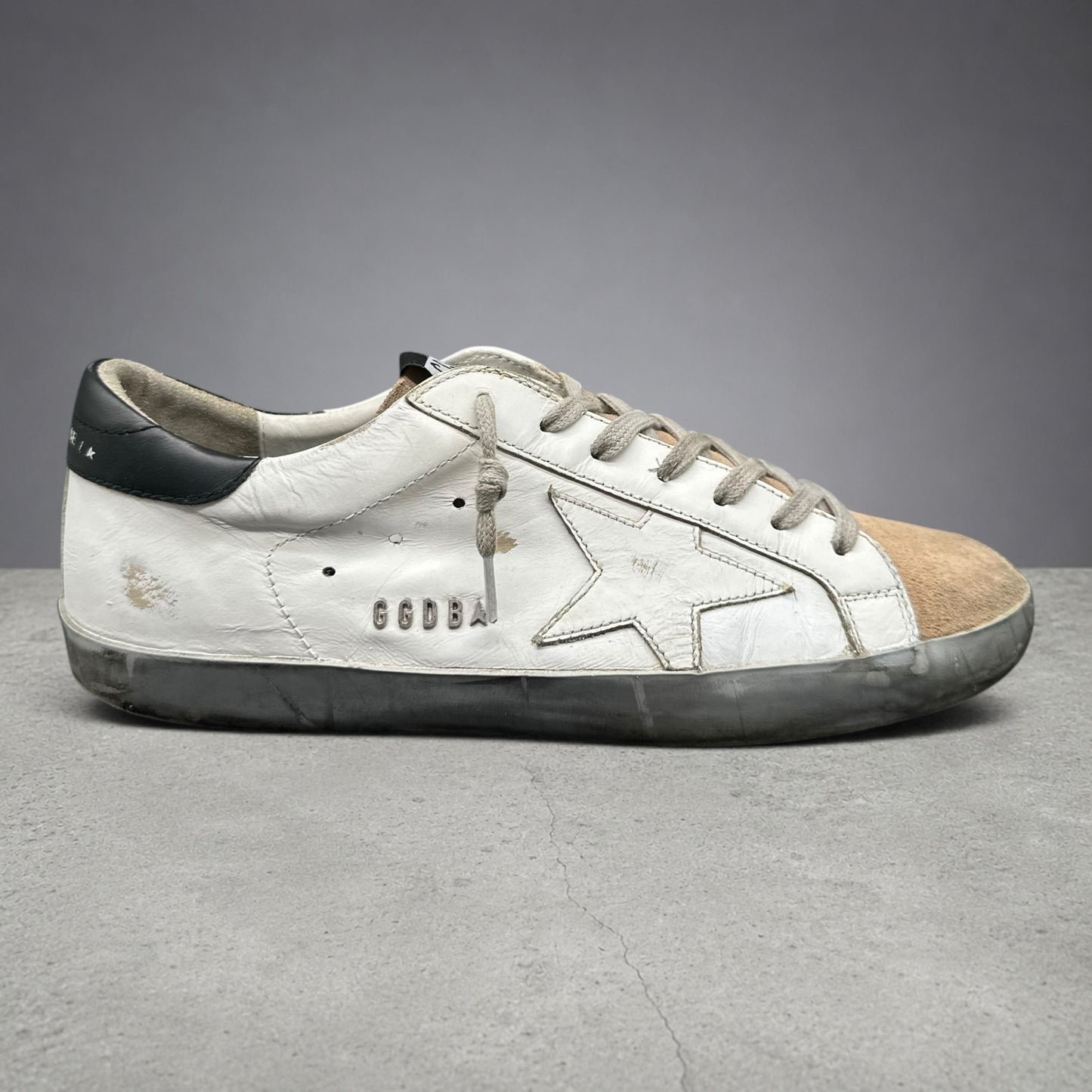 Golden Goose Superstar - Blanc Noir Marron C1210