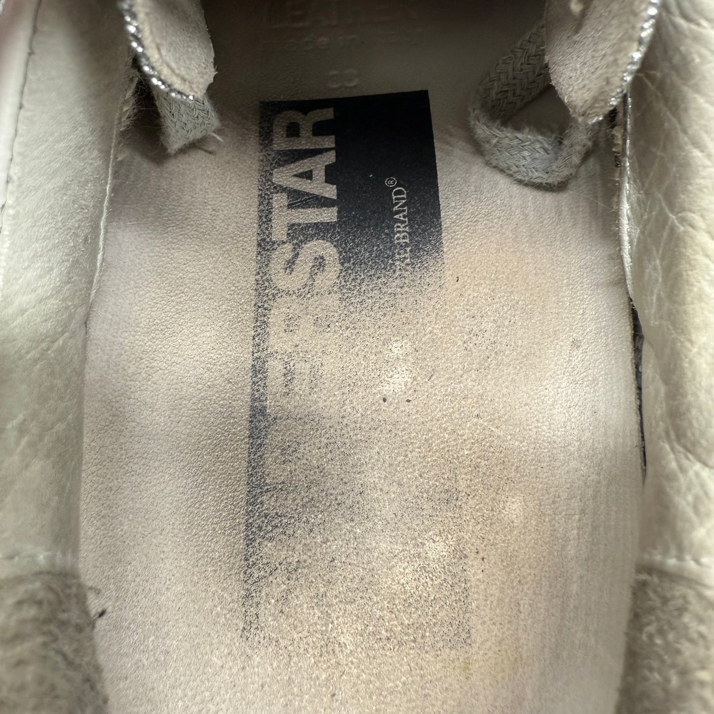 Golden Goose Superstar - Swarovski Blanc Noir Strass