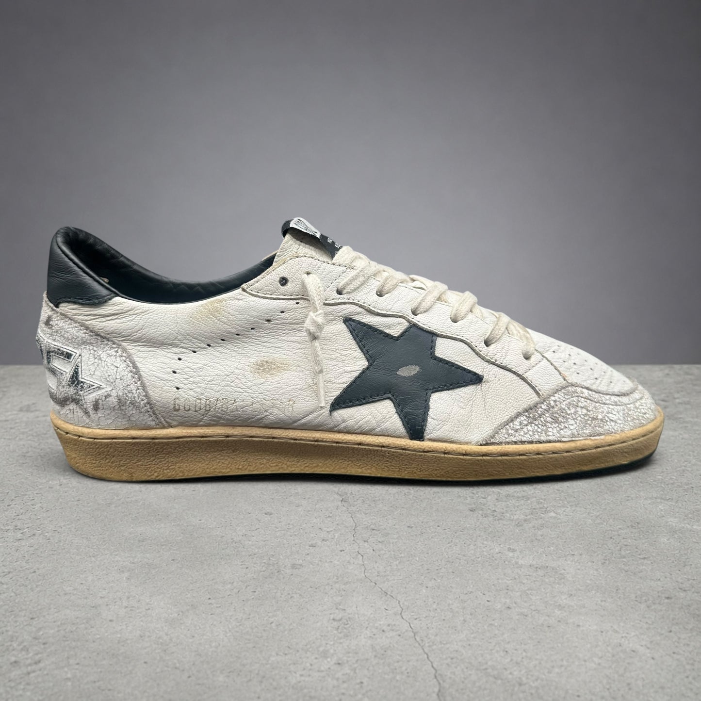 Golden Goose Ballstar - Blanc Noir C1386