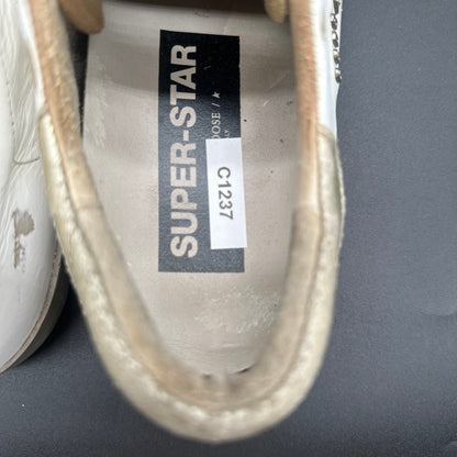 Golden Goose Superstar - Blanc Or C1237