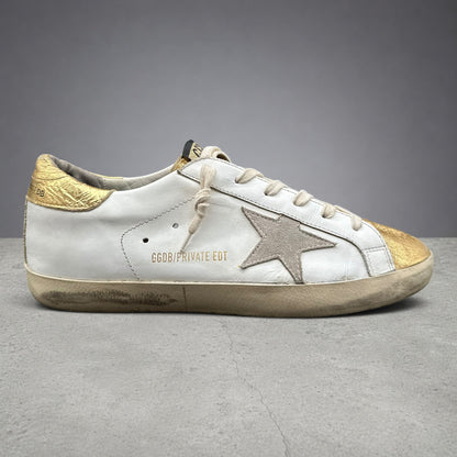 Golden Goose Superstar - Blanc Beige Or K48