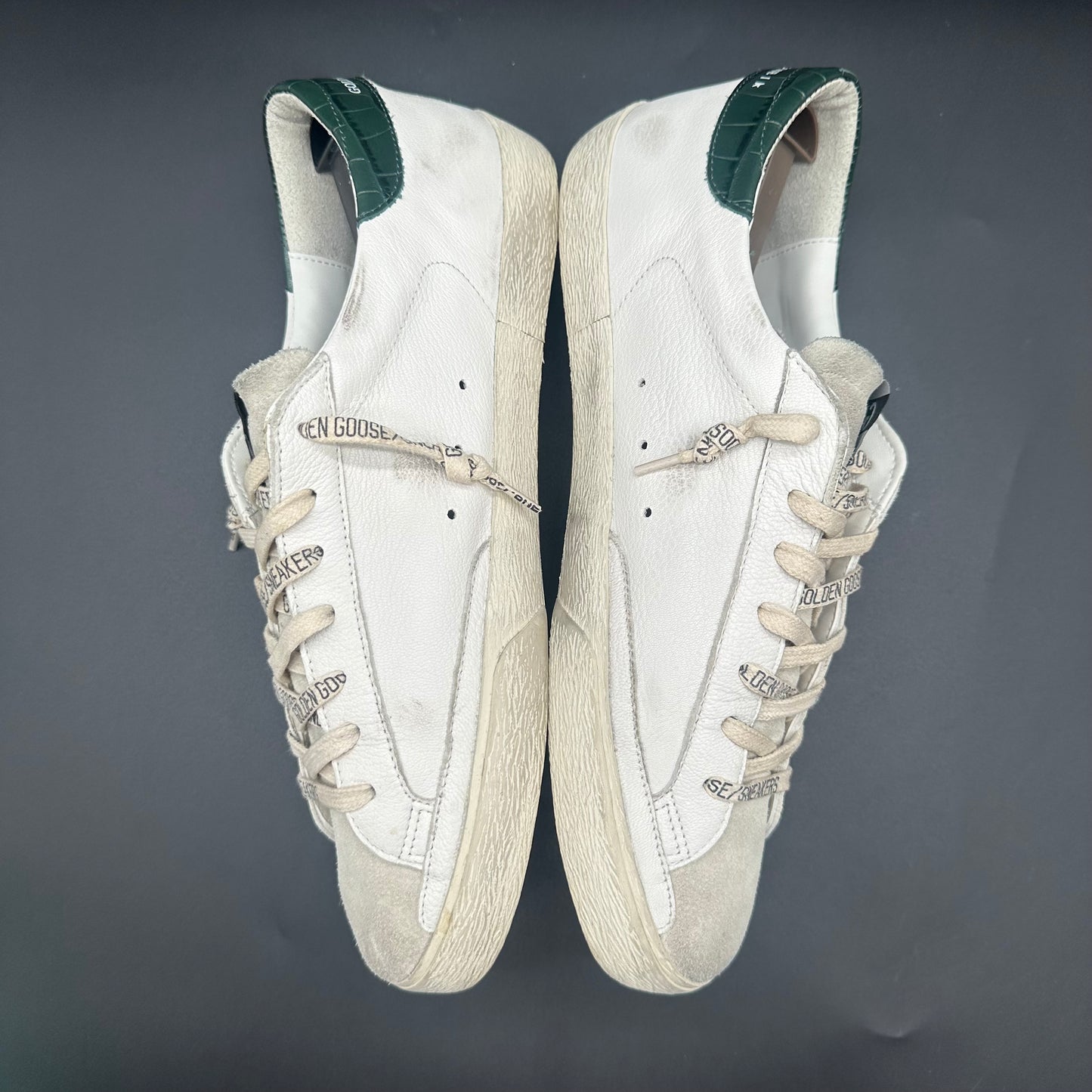 Golden Goose Superstar - Blanc Vert C1406
