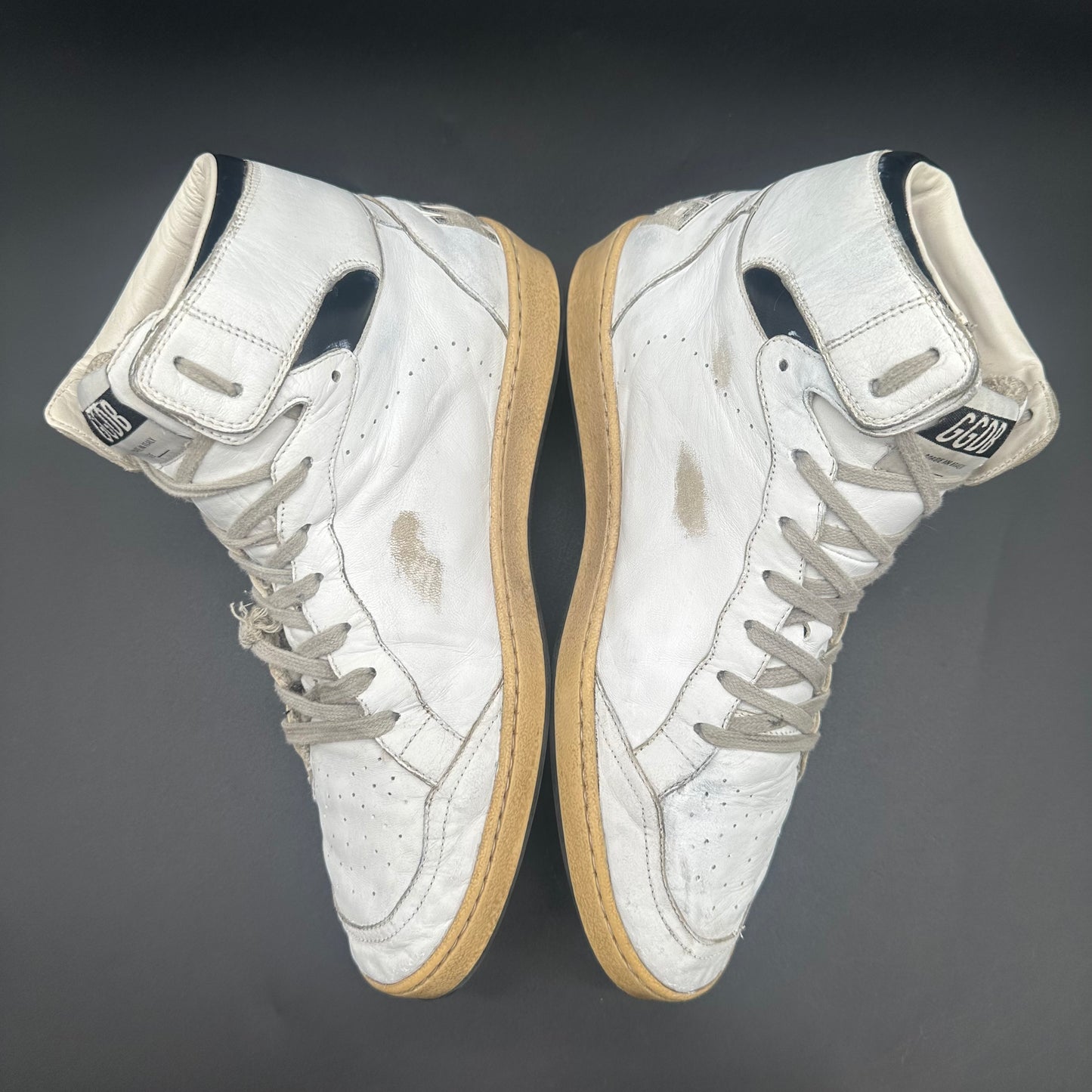 Golden Goose Sky-Star - Blanc Noir C1329