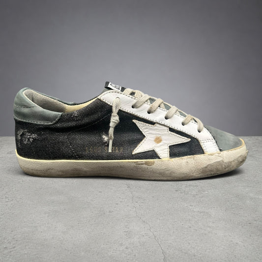 Golden Goose Superstar - Noir Jean Blanc Gris C1265