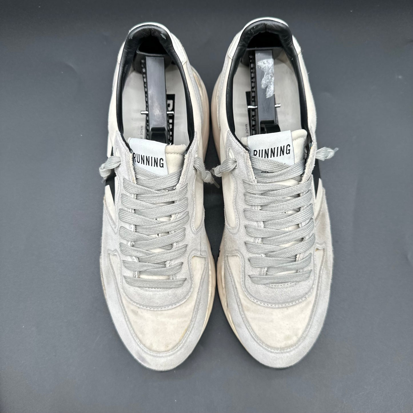 Golden Goose Running - Gris Blanc Noir C1358