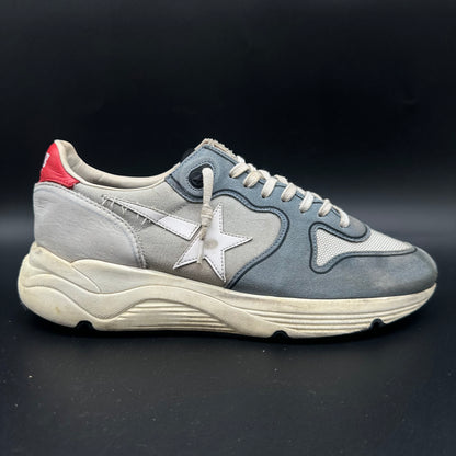 Golden Goose Running - Gris Bleu Blanc Rouge C1320