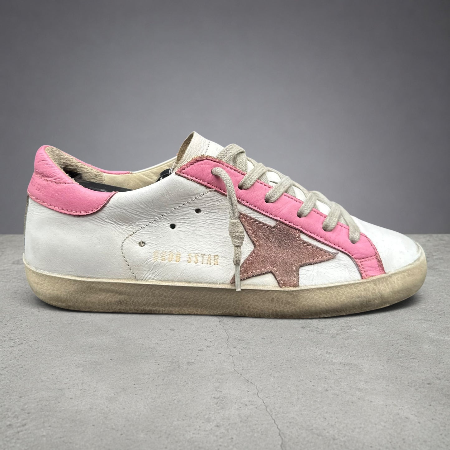 Golden Goose Superstar - Blanc Rose C1209