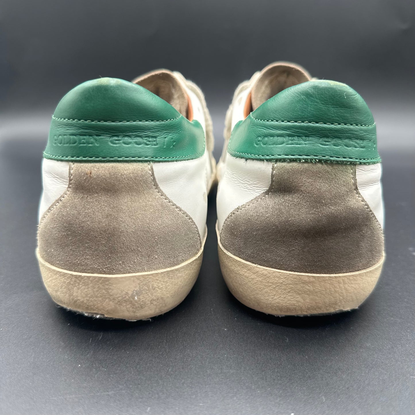 Golden Goose Superstar - Blanc Beige Vert C1450