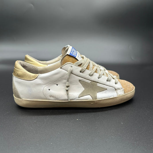 Golden Goose Superstar - Blanc/Crystal ◾️