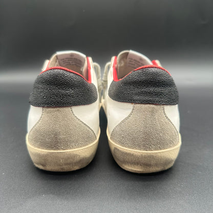 Golden Goose Superstar - Blanc Noir Rouge C1201