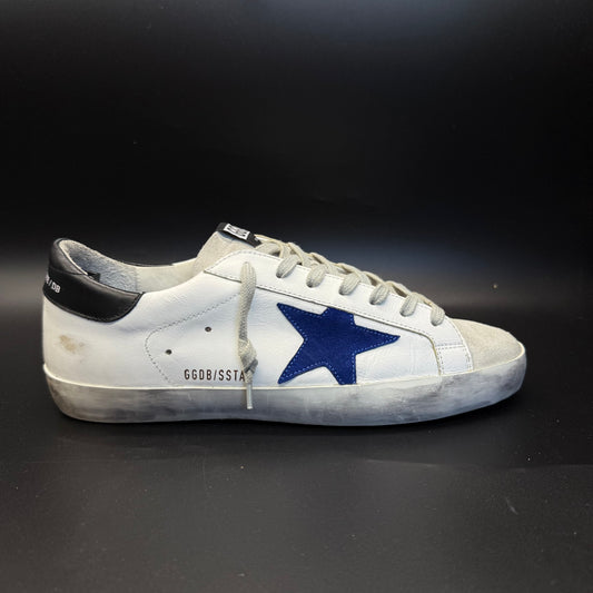 Golden Goose Superstar - Blanc/Bleu ◼️