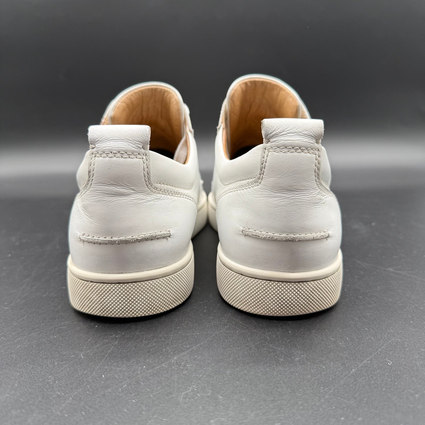 Louboutin Junior Spike - Blanc C600
