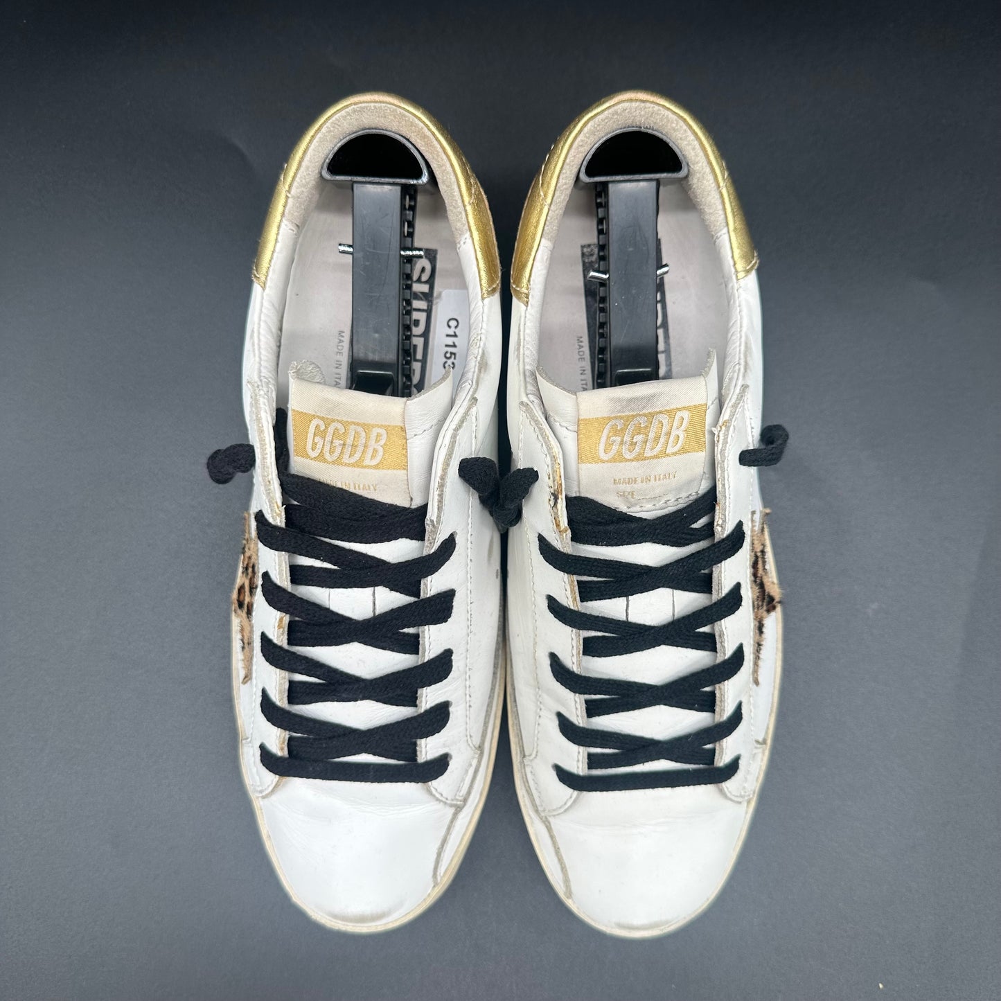 Golden Goose Superstar - Blanc Léopard Or C1153