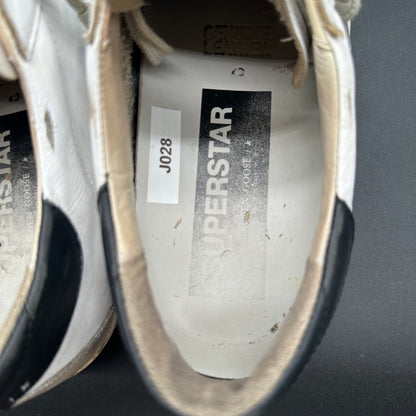 Golden Goose Superstar - Blanc Noir Beige J028
