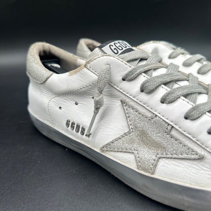 Golden Goose Superstar - Blanc Argent C1031