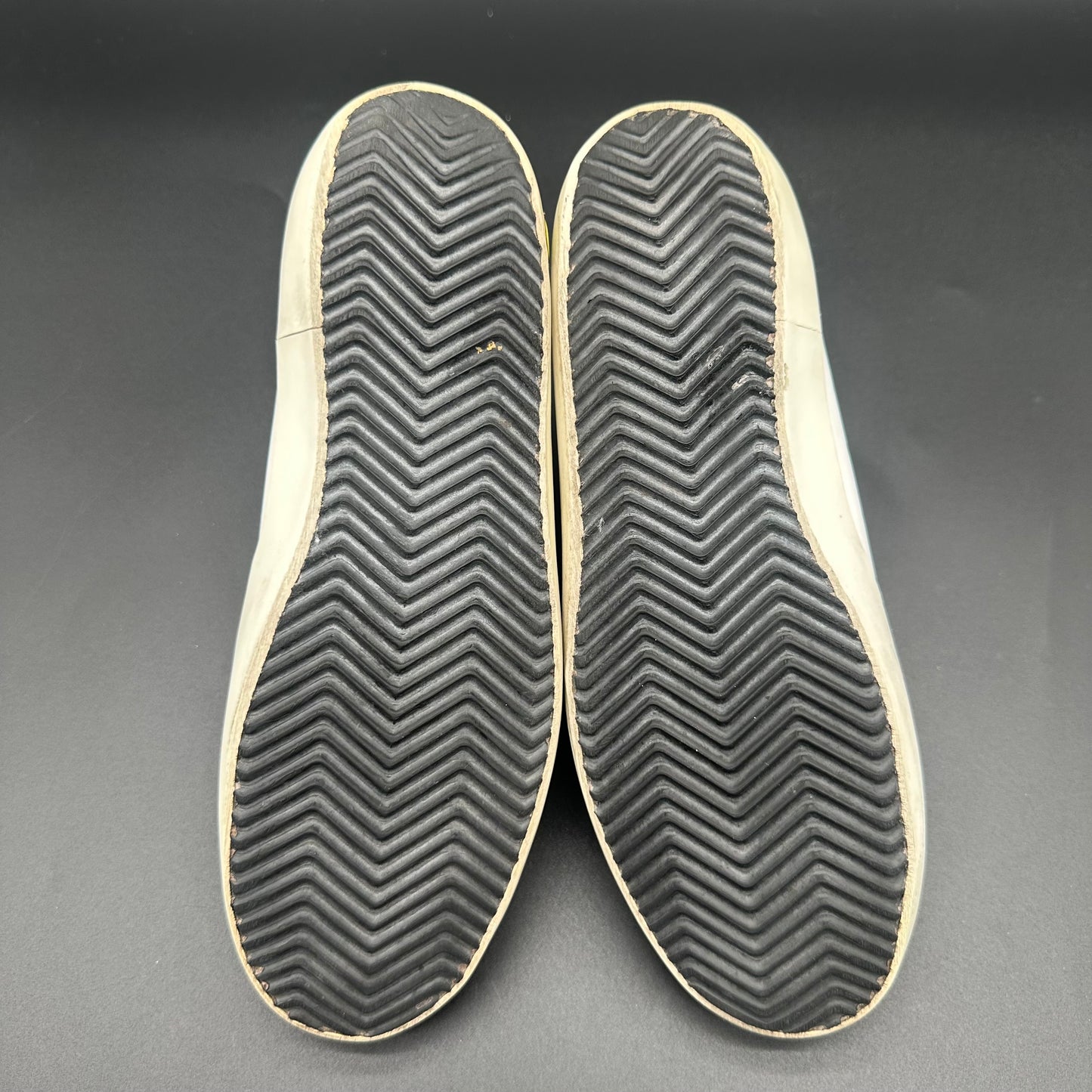 Golden Goose Old-School - Blanc Noir Léopard Paillettes C1393
