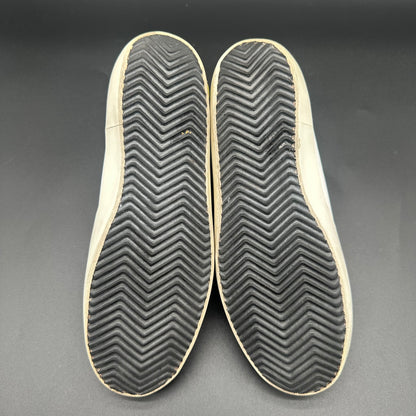 Golden Goose Old-School - Blanc Noir Léopard Paillettes C1393