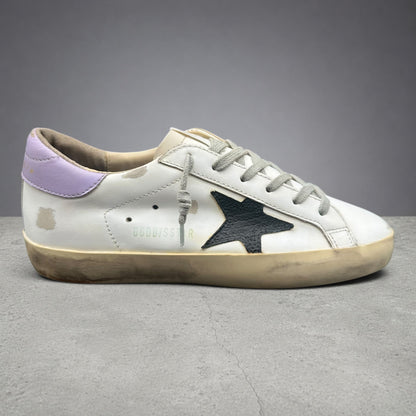 Golden Goose Superstar - Blanc Noir Violet C1231