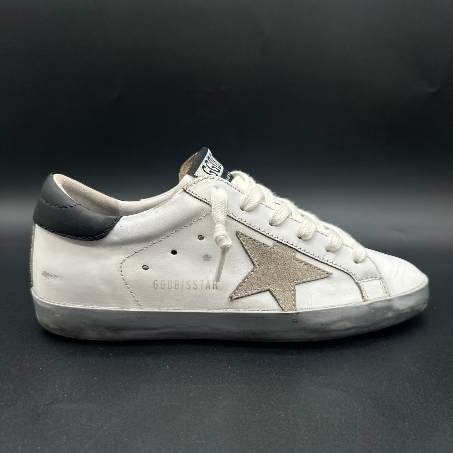 Golden Goose Superstar - Blanc Noir Beige Argent C1423