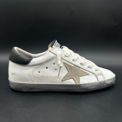 Golden Goose Superstar - Blanc Noir Beige Argent C1423
