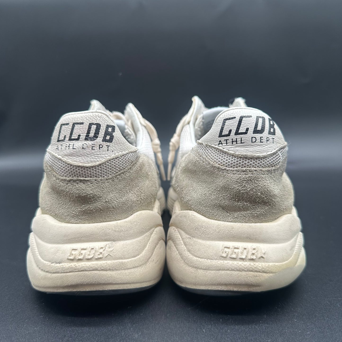 Golden Goose Running - Beige Noir C1174