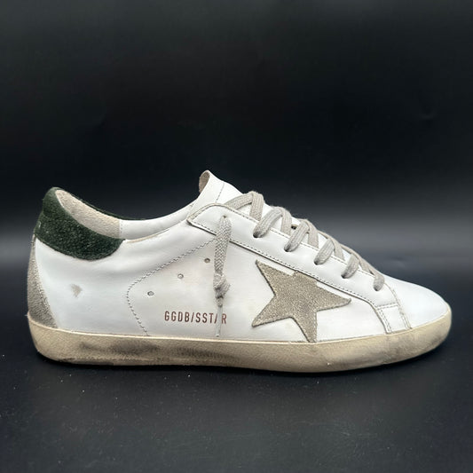 Golden Goose Superstar - Blanc Beige Vert C1315