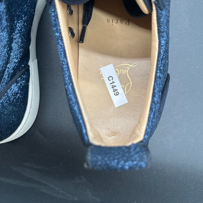 Louboutin Junior - Bleu Paillettes C1449
