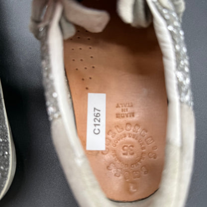Golden Goose Superstar - Paillette Argent C1267