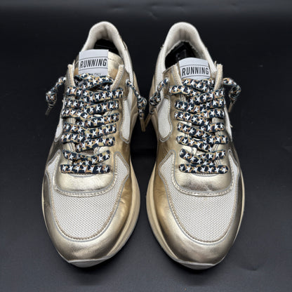 Golden Goose Running - Argent Rose Or K37