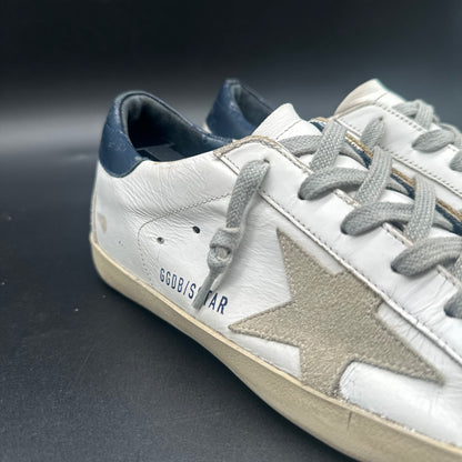 Golden Goose Superstar - Blanc Beige Bleu C1225