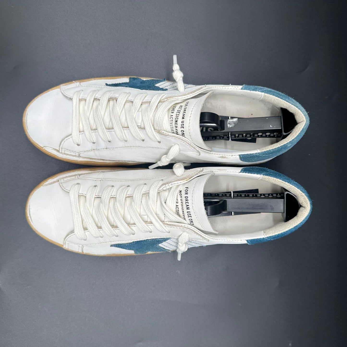 Golden Goose Superstar - Blanc Bleu K33