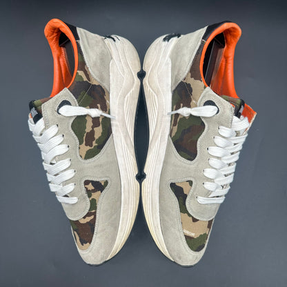 Golden Goose Running - Beige Noir Orange Militaire C1207