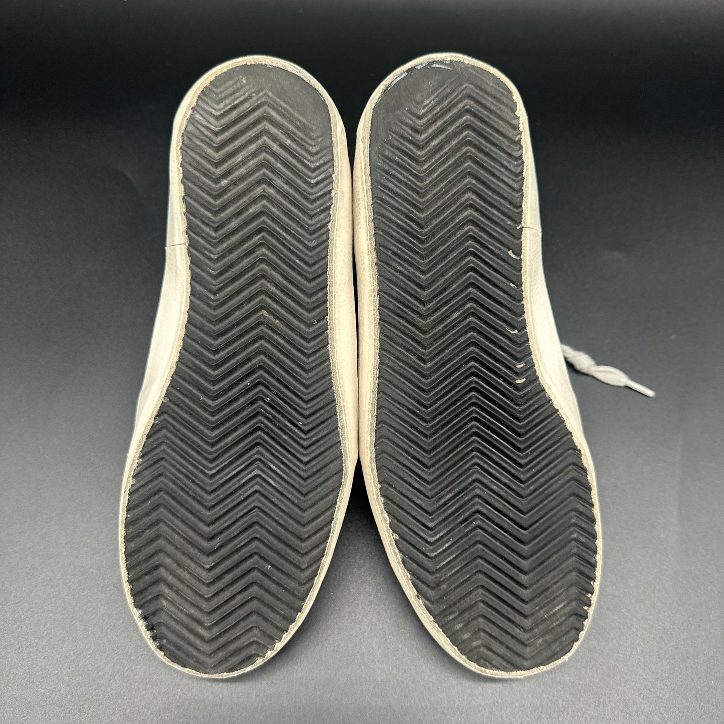 Golden Goose Superstar - Blanc Beige Argent C543