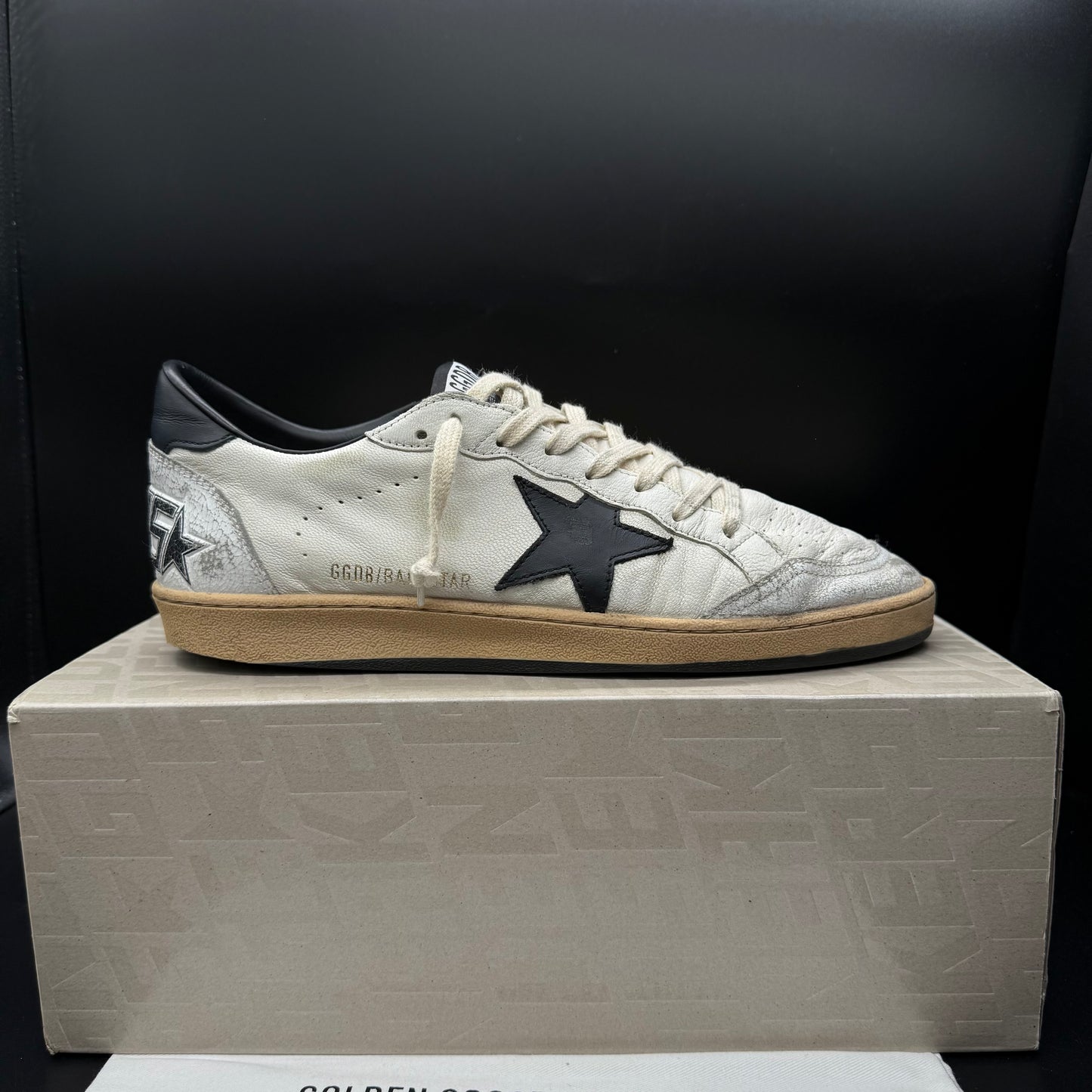 Golden Goose Ballstar - Blanc Noir