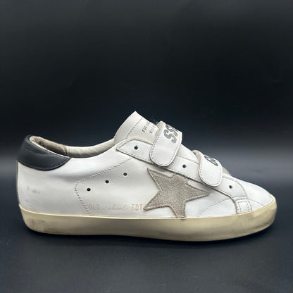 Golden Goose Old-School - Blanc Noir Beige C1295