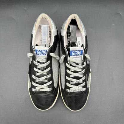 Golden Goose Superstar - Noir Argent Paillettes K49